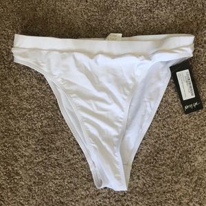 High waist bikini swimsuit bottoms